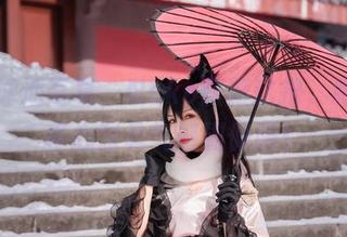 最新泳池写真，Neko薇薇这招，绝了，真心对勇气感到佩服！