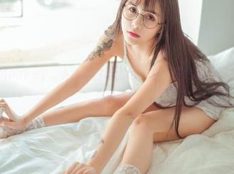 波萝社 – Monkey_小潘鼠白裙图包，那个白色的轮廓里藏着多少小秘密？